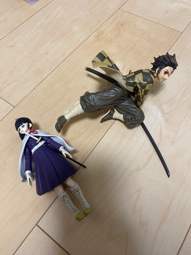 1円スタート 鬼滅の刃 裸プライズフィギュア 開封品 炭治郎 不死