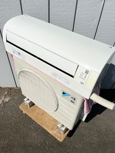■使用回数10回程度■エアコン ダイキン 6畳用 2.2kw■DAIKIN AN22TES-W 2016年製■単相100V 冷媒R32■0.5度単位で温度調節