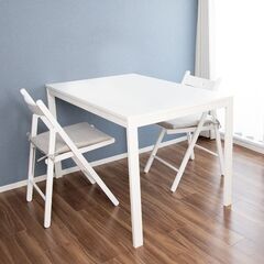 【美品】IKEA/ ダイニング伸縮テーブル 120〜180×75...