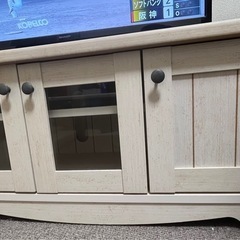 ニトリ テレビローボード 白 リズバレー SLM32V