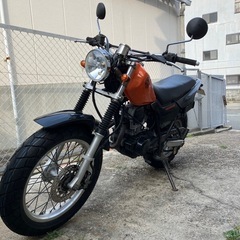 tw200 セル付き　自賠10月まで