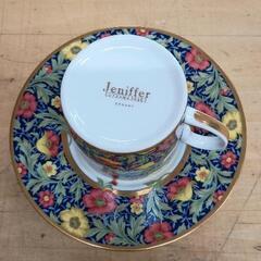 0622-172 コーヒーカップ＆ソーサー　Jenniferの画像