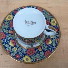 0622-174 コーヒーカップ＆ソーサー　Jenniferの画像