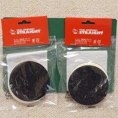 未使用 ストレートフェルトバフ 80mm ガラス専用 2枚入り 2個の画像