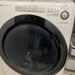 ジャンク品　SHARP　ES-S7C-ドラム式洗濯乾燥機