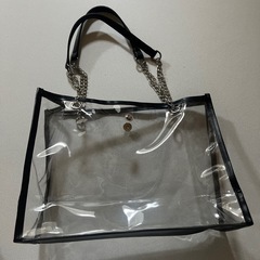 クリアバッグ トートバッグ