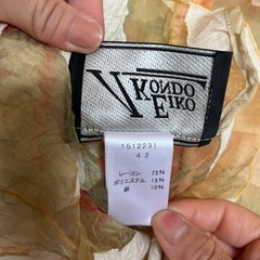 EIKO KONDO/エイココンドウ　ブラウスの画像