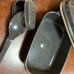【美品】お弁当箱+スプーン付きの画像