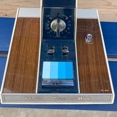 当時物　サンヨー　ダイナミックワイドEF-6NZ SANYO　dynamic wide 昭和レトロ扇風機　動作確認済みの画像