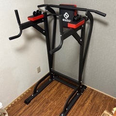 ※組み立て済みです。　懸垂 懸垂マシン 懸垂器具 ぶら下がり健康器 チンニング 腹筋マシン 筋トレーニング 懸垂マシーン マルチジム ディップススタンド BS502の画像