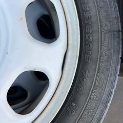 スズキ 純正スチールホイール　ホワイト 稀少！  ハスラー ・ソリオ 等に ★１５インチ  ★ 中古　★札幌近郊 無料で配送いたします！の画像