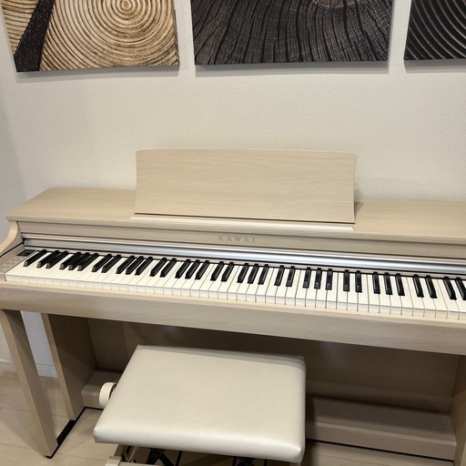 【ほぼ未使用】KAWAI 電子ピアノ CN29 ホワイトメープル