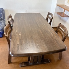 無料　ダイニングテーブル 椅子 大型家具 チェア 4人 リビング
