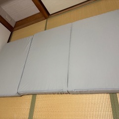 引き渡し　先決まりましたニトリ　三つ折りボリュームマットレス②の画像
