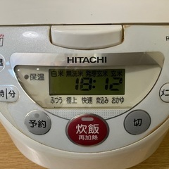  【取引中】⭐️差し上げます⭐️ 　炊飯器　ジャンク　5.5合 　　先日まで使用してました！の画像