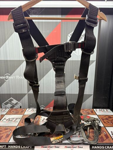 値下げしました！【中古】タジマ TAJIMA Lサイズ フルハーネス Wランヤード付き【ハンズクラフト佐賀】