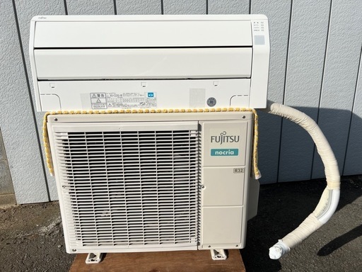■エアコン 富士通 6畳用 ノクリア 2.2kw 2017年製■FUJITSU AS-C22G-W 単相100V 冷媒R32■音声でお知らせ機能