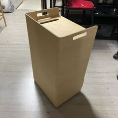 🔥🔥送料無料・設置無料有り🔥🔥YAMATO工芸 曲げ木ワゴン 天然木シナ ナチュラルテイスト 中古収納家具 格安の画像