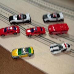 消防車、パトカーの画像