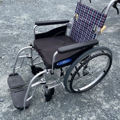 中古　日進医療器製　介助用車いす