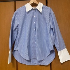 【新品未使用】H&M  ストライプシャツ