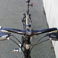 クロスバイク　TREK　トレック　黒の画像