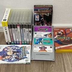 PS3・64・スーファミ・Wii等ソフト計16点
