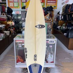 値下げしました❗サーフボード　自社配送・お持ち帰りのみとなります SYNDICATE シンジケートSFT JPN FUN 1COL S 7'2FT ファンボード