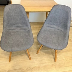 ダイニングチェア　2脚の画像