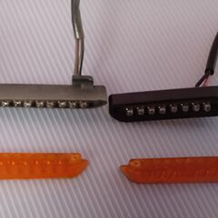オフ車を愛する方にさしあげます　未使用品あり　オフロードバイク　モトクロス　パーツ類　カウル　ヘッドライト　カウルマスク　ジータ　ウィンカー　等　Dトラッカー　KLX など 多種規格合の画像
