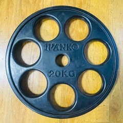 イバンコ Ivanko ウエイトトレーニング用バーベルラバープレ...