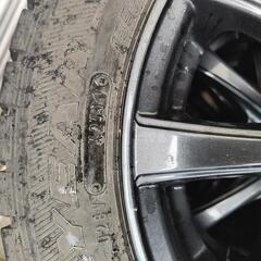 軽自動車用 グッドイヤー アイスナビ6 2020年製 155/65R14 SHONE製 ゼニス-K1 アルミホイール 14×4.5J オフセット+45 4穴 ハブ径67mm  PCD  100mm ガンメタリック 4本価格の画像