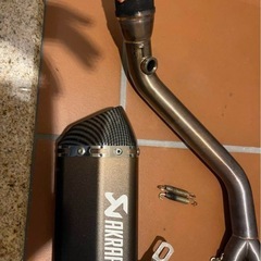  値下げのご相談OKですt-max530 ステンレスマフラーアクラボ風の画像