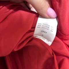 【Je chichi 】テチチ 赤　ワンピース 半袖 ロングの画像