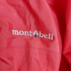 【mont-bell】 レインウェア上下Kids140サイズの画像