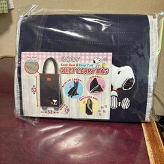 スヌーピ　保冷バッグの画像