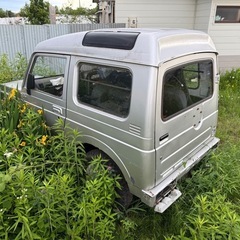 ジムニー JA11 パノラミックルーフ 5MT 不動 書付き 部品取り 等の画像