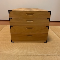 桐たんす 3段 軽量・着物収納に｜引き取り限定の画像