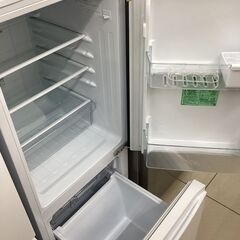 【6ヵ月保証】2ドア冷蔵庫　Hisense　AT-RF150-WHの画像