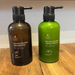【中古本体】オーガニック健康生活むぎごころヘアケアセット