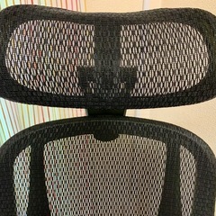 美品！ニトリ ワークチェア クエト ブラックの画像