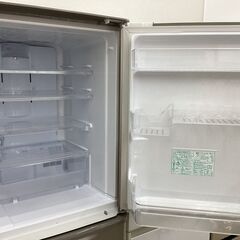 【6ヵ月保証】3ドア冷蔵庫　MITSUBISHI　MR-CX37F-Wの画像