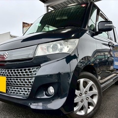 特別仕様車☆月々9千円〜分割払い可❗️ 車検2年付き！【名義変更代込み】大人気☆スズキ パレットSW☆Bluetoothナビ付き☆走行中DVD見れます☆ステアリングスイッチ付き☆便利なバックカメラ付き☆両側電動スライドドア付き☆ドラレコ☆スマートキー☆フルオートエアコン☆純正アルミ☆そのまま乗って帰れます‼️の画像
