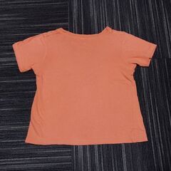 120cm モンベル　コットンT　コーラルピンク　夏休みの画像