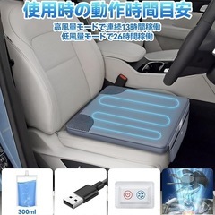 新品未使用　シートクーラー　水冷式冷却マットの画像