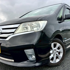 8人乗り☆ガソリン代 節約☆S-HYBRID入りました‼️24年式☆月々1.2万円〜分割払い可❗️車検2年付き！大人気☆日産 セレナ☆Bluetooth対応ナビ☆走行中DVD見れます☆ETC☆便利なバックカメラ☆ドラレコ付きのフル装備☆電動スライドドア☆ウィンカーミラー☆フル装備☆事故修復歴無し☆車内広々三列シート‼️の画像