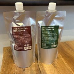 【新品詰替用】オーガニック健康生活むぎごころヘアケアセット