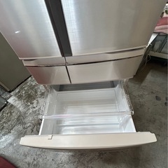 Ⓜ️商品 【土日対応】現地引き渡し　Panasonic株式会社 ６ドア冷凍冷蔵庫　Nr'-F518TV-N 2013年　現状渡し6-22-05の画像