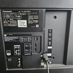 値下げ可 2019年 49インチ テレビ パナソニック ビエラ PANASONIC VIERA TH-49GX850 49型の画像