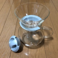 ドリッパー&ポット(耐熱ガラス製)の画像